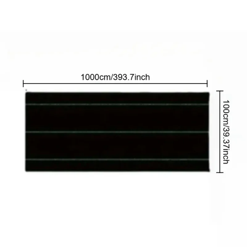 1 opakowanie, tkanina krajobrazowa z barierą z trawnikami ogrodowymi, tkanina z blokami chwastów, osłony splotu do kształtowania krajobrazu tkanina