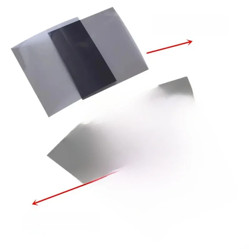 0/90 stopni 0,25 mm liniowa folia polaryzacyjna, samoprzylepne liniowe filtry polaryzacyjne arkusze folii polaryzacyjnej do LCD do inteligentnego — zdjęcie produktu 7