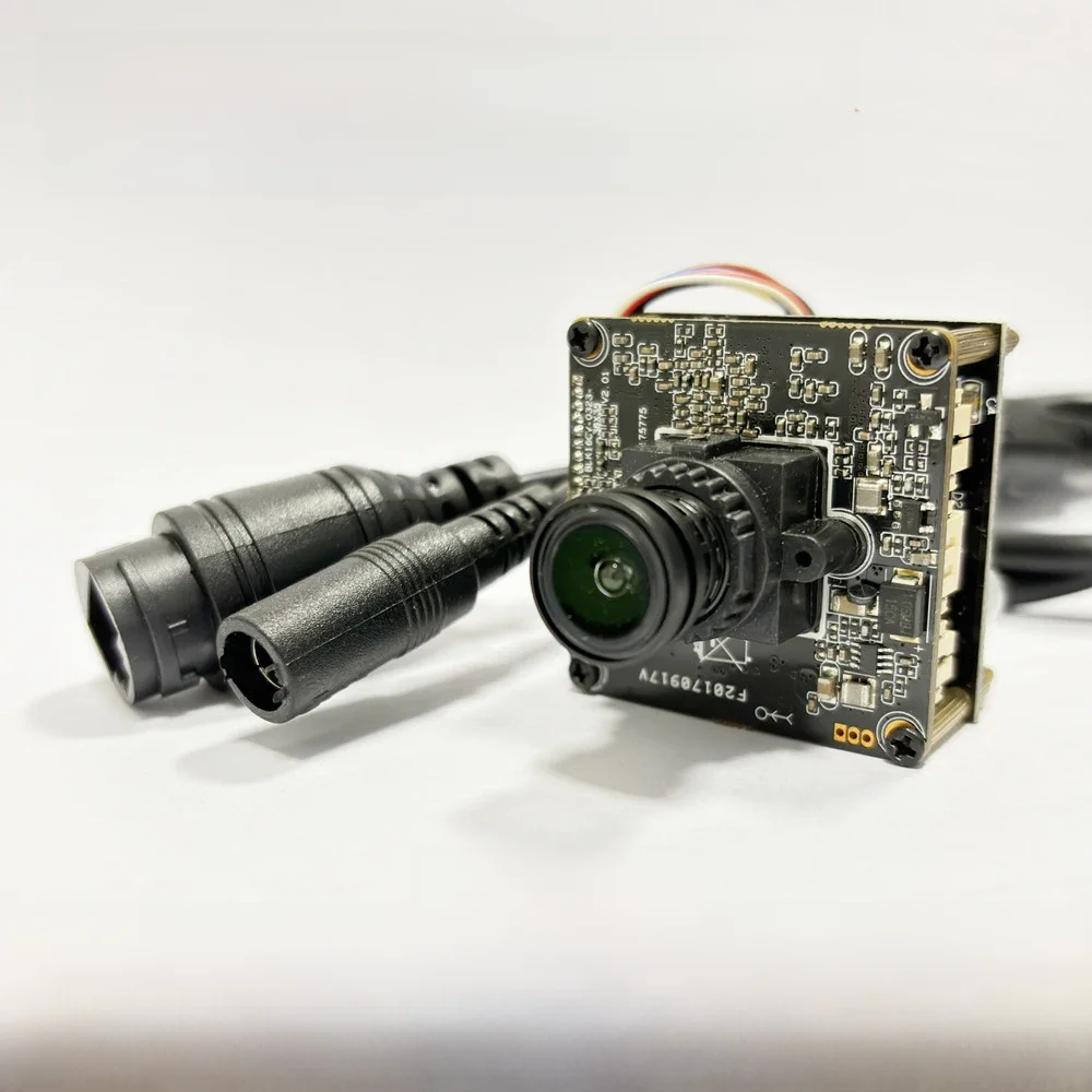 DIY POE IP Camera Module Board z kablem RJ45 4K 1080P 8MP 5MP 3MP POE Cameras ONVIF H.265 Mobile APP XMEYE 2.8/3.6/8/16mm Lens — zdjęcie 2
