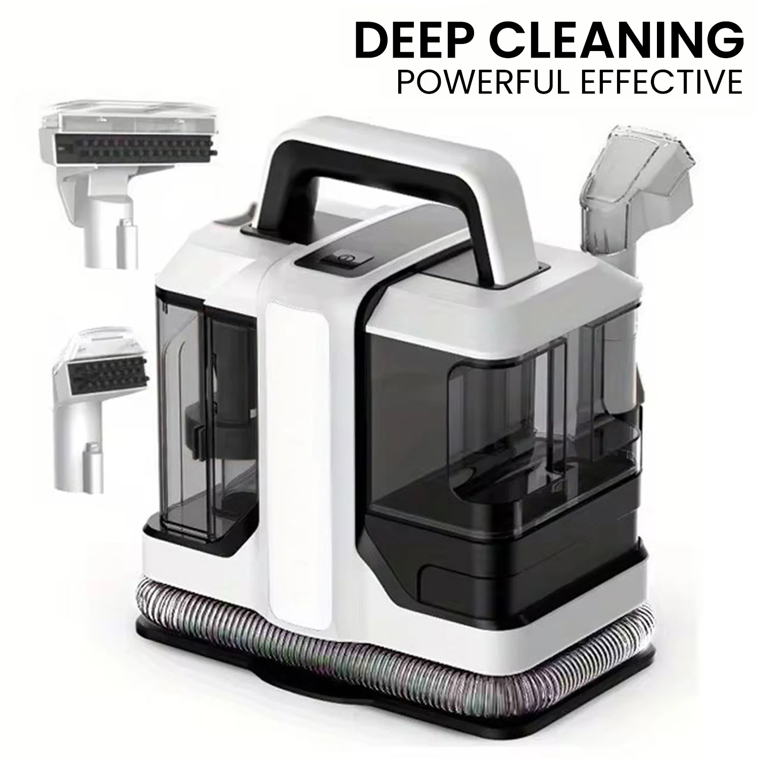 Detergente per punti ad alta potenza da 450W 11KPa detergente per tappeti portatile per aspirazione