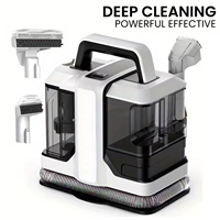 450W High Power Spot Cleaner 11KPa Handheld Carpet Cleaner for Sofa Curtain Spray Suction Integrated Machine Clean Machine 220V