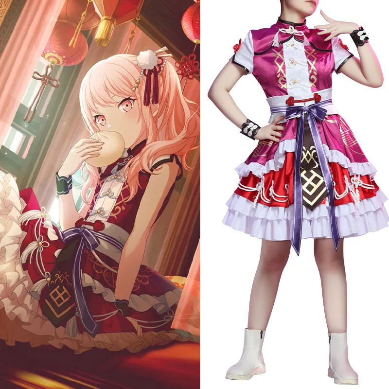 Project Sekai Colorful Stage Feat Akiyama Mizuki Cosplay Costume Amia Luxuriant Girl Flowery Dress Custom Made