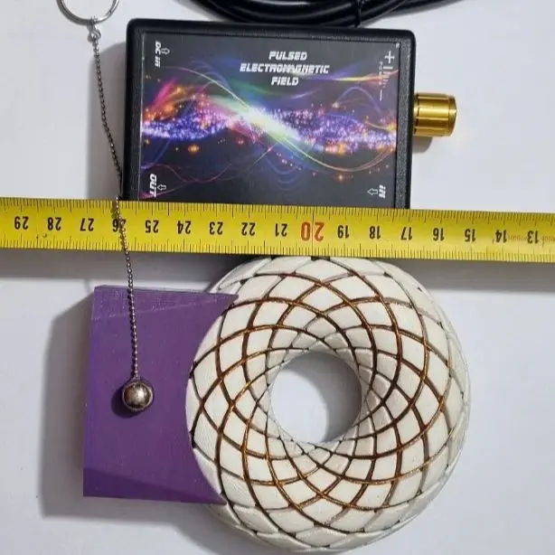 Rodin coil 10 cm Abha Torus Vortex Toroidal Wave Orgone Scalar - Torsion Fields Generator