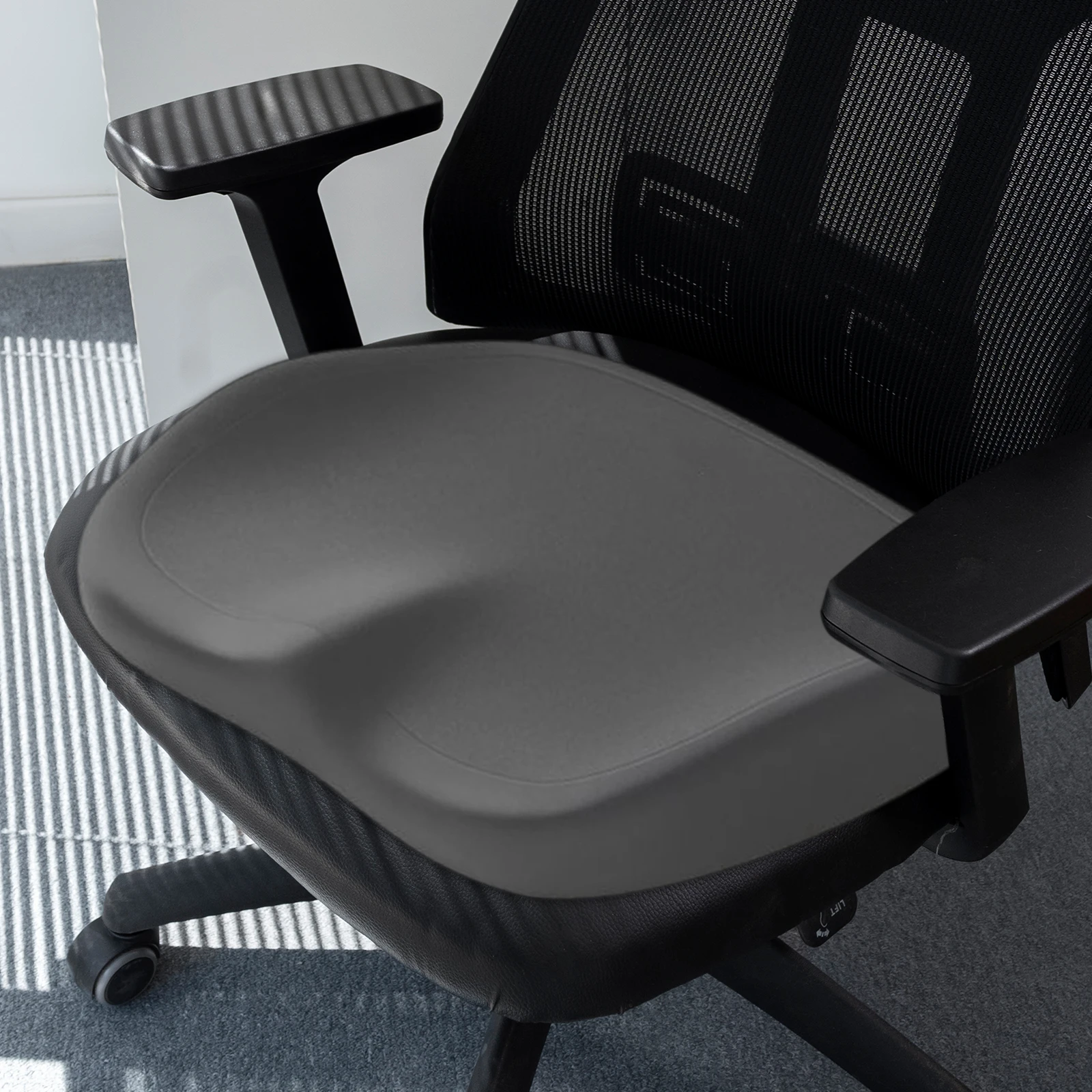 

Memory Foam Seat Cushion Breathable Tailbone Relief Office Car Airplane Coccyx Pad Comfortable Portable Home Non-Slip Bottom