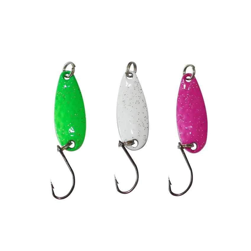 Nowa przynęta wędkarska 2.9cm 4g metalowe przynęty przynęta na łyżkę swimbait sztuczna przynęta na ryby miedzi metalowa przynęta japonia — zdjęcie 2