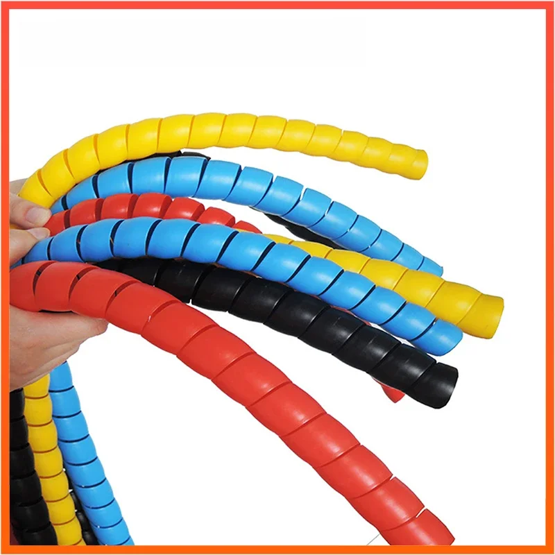 AliExpress 8mm 1m/ 35mm 0.35m Spiral Cable Protector Line Winding Wire Cover Tube for Xiaomi M365 1S Pro Ninebot G30 Electric Scooter