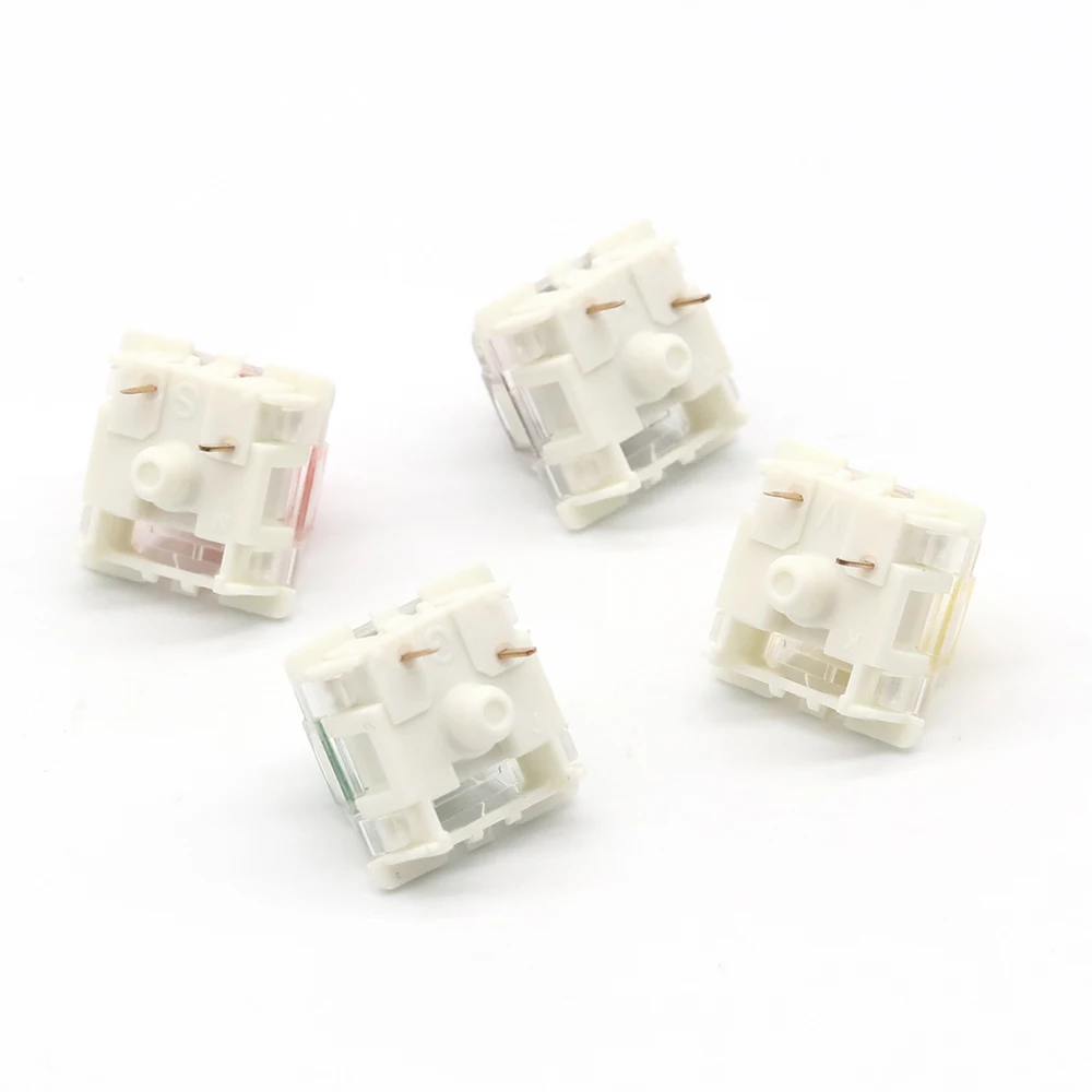 Gateron Mechanical Keyboard Switch KS9 3Pin Red White Blue 35g 55g 80g Clicky Linear Switch SMD LED CIY Gaming Switches