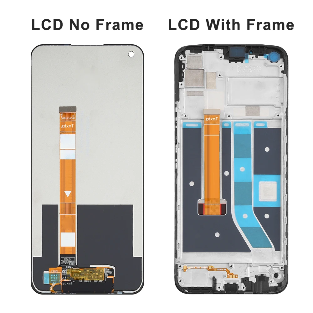 Oppo Realme 7i,rmx2103,6.5インチ用の交換用LCDタッチスクリーンパネル
