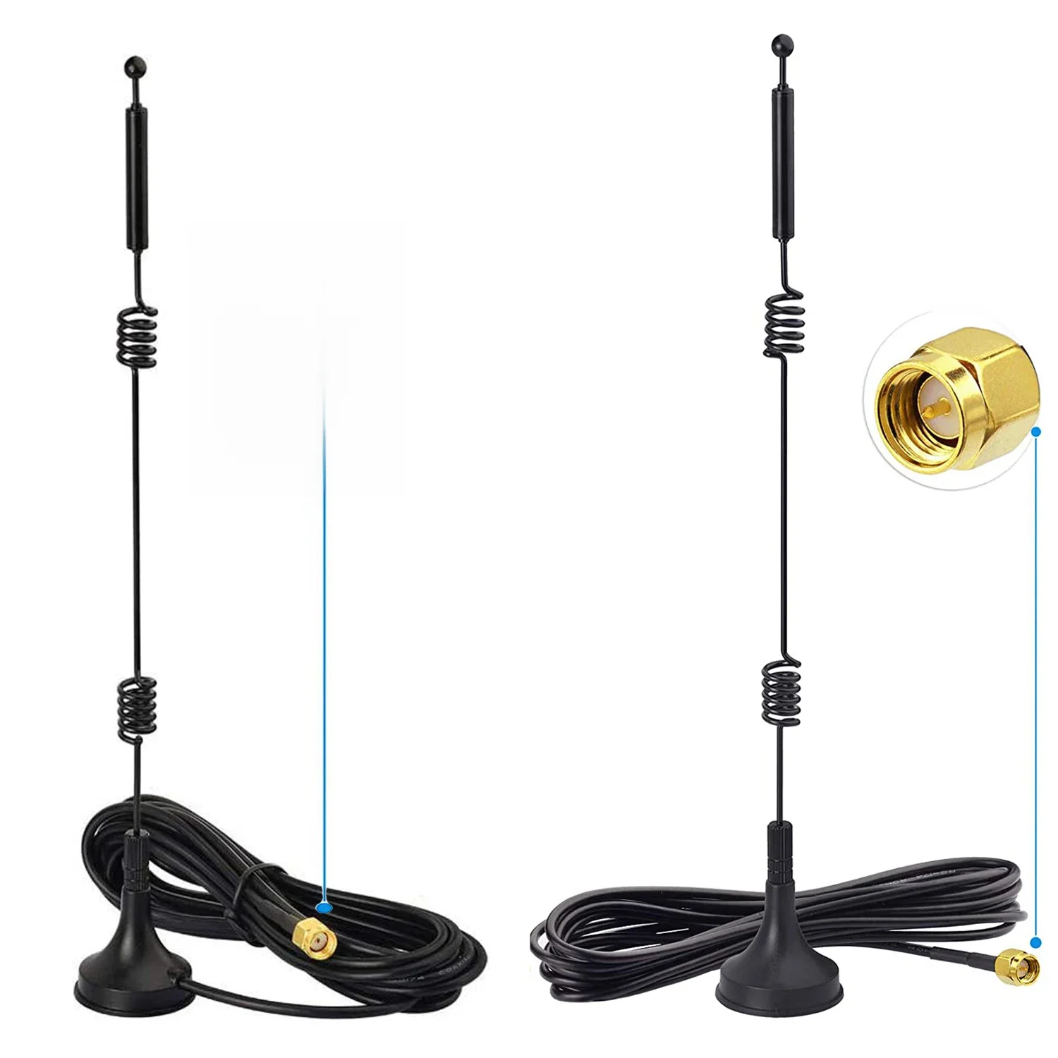 2,4 GHz 5GHz 5,8 GHz 9dBi WiFi Magnetische Basis RP-SMA SMA Männlichen Antenne für WiFi Router Drahtlose Netzwerk Karte USB Adapter Kamera