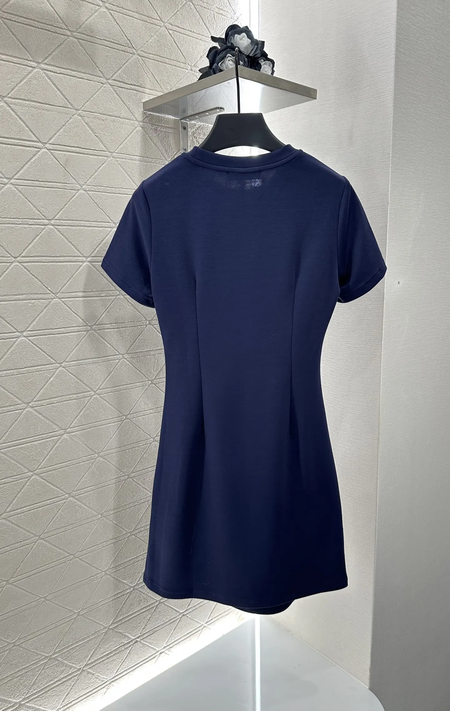 

Summer Round-Neck Cinched Waist Women's Dress Casual Fashion Clothings