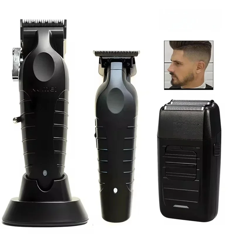 Kemei KM-2296 KM-2299 KM-1102 Kit de tondeuse à cheveux rasoir électrique pour hommes tondeuse à cheveux Machine de coupe de cheveux professionnelle
