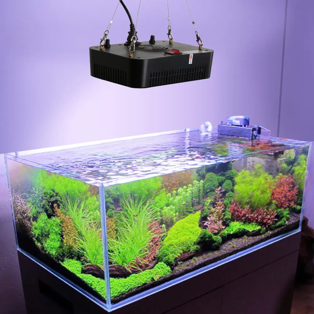 Dimmer Aquarium Light 3 Mode Lighting 140W Marine Coral Lights Aquarium Led Lamp Fish Tanks And Aquariums Fishbowl Accessories