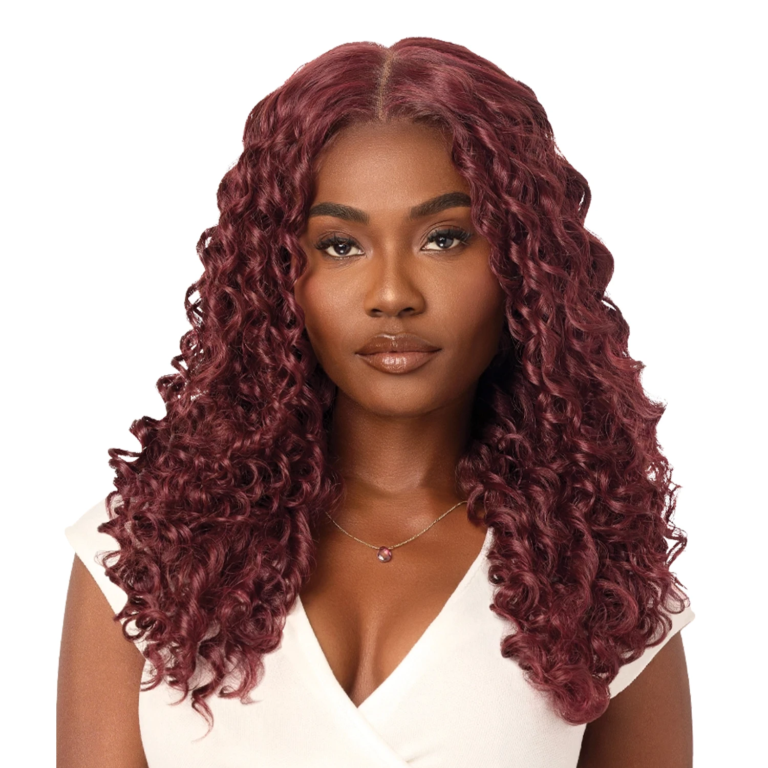 

Outre Synthetic HD Lace Frontal Wig Perfect Hairline OnVybes Glueless Fully Hand-Tied 13X6 Lace Wig OnVybe 3