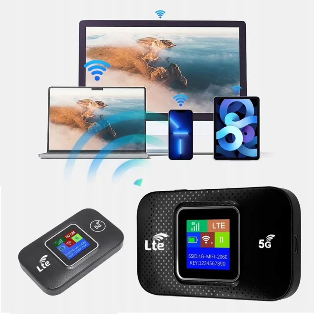 Routeur WiFi 4G Lte 150 Mbps avec emplacement pour carte SIM, répéteur, batterie 3000 mAh, routeur WiFi mobile, mini hotspot extérieur, routeur sans fil, livraison rapide