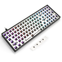 GK96 GK96xs v3 Skyloong Lite Gasket Split Space Hot Swappable Programmable Bluetooth Wired Mechanical Keyboard Kit