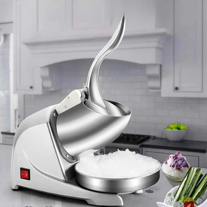 Tabletop Electric Ice Crusher Machine Shaver Shaved Icee Snow Cone Maker