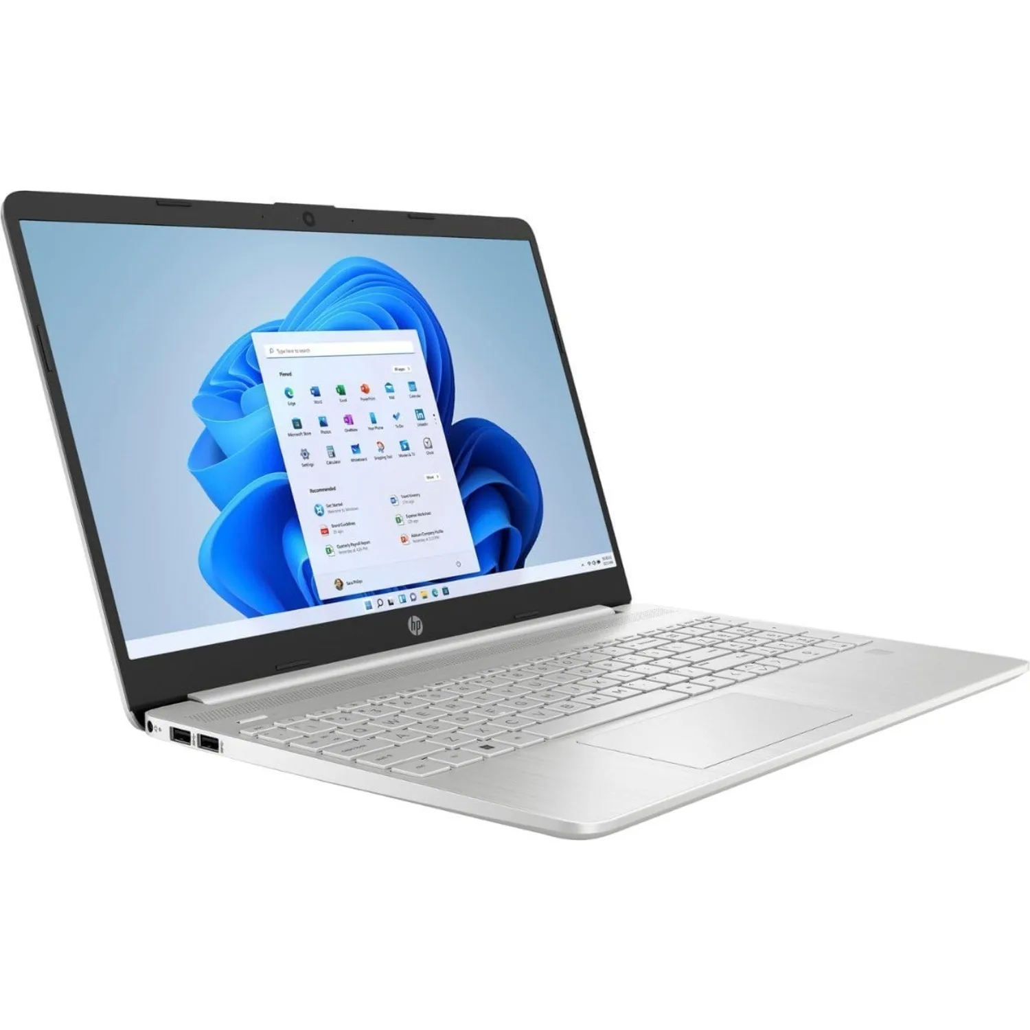 Ordinateur portable professionnel HP avec souris de jeu, Intel Pentium N5030,32 Go de RAM,1 To SSD, exploration UHD, Windows 11, argent, 14 pouces