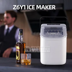 Commercial Countertop Ice Maker Machine,Auto-Cleaning Portable Ice Maker,Kitchen Appliance