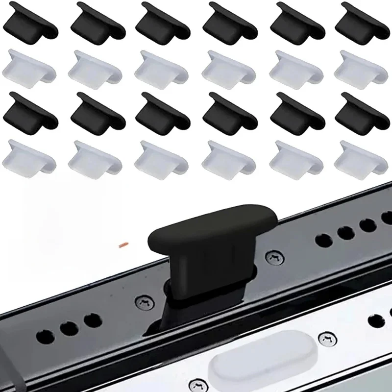 Bouchons anti-poussière en silicone souple pour iPhone, bouchon de protection du port de charge iOS, bouchon anti-poussière, couvercle pour iPhone 14, 13, 12 Pro Max, 14, 13, 12 Plus