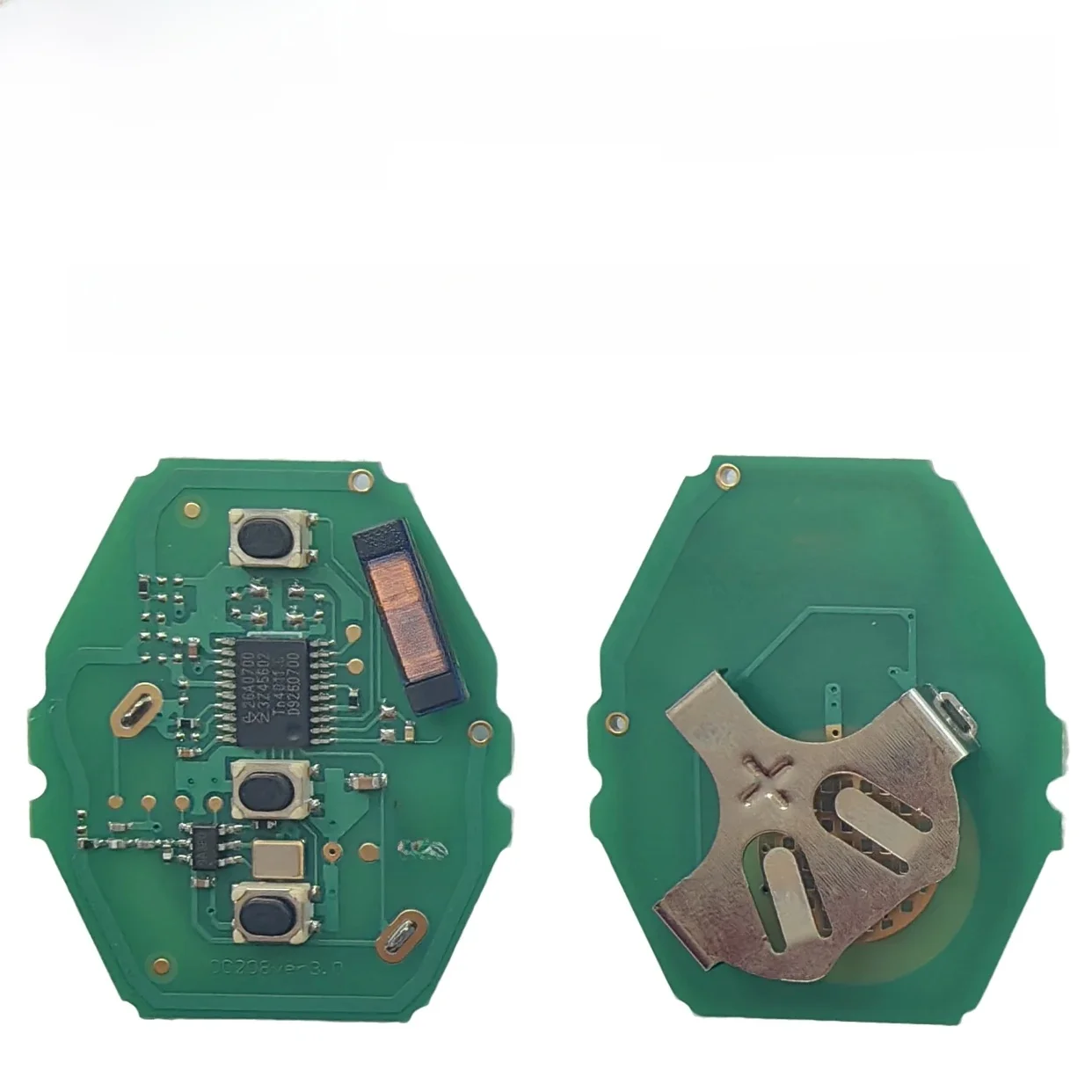 Circuit imprimé de clé de voiture intelligente à distance CAS2, 2 pièces, pour BMW E38 E39 E46 X3 X5 Z3 série 1/3/5/7, 3 boutons, 315mhz/433mhz868Mhz