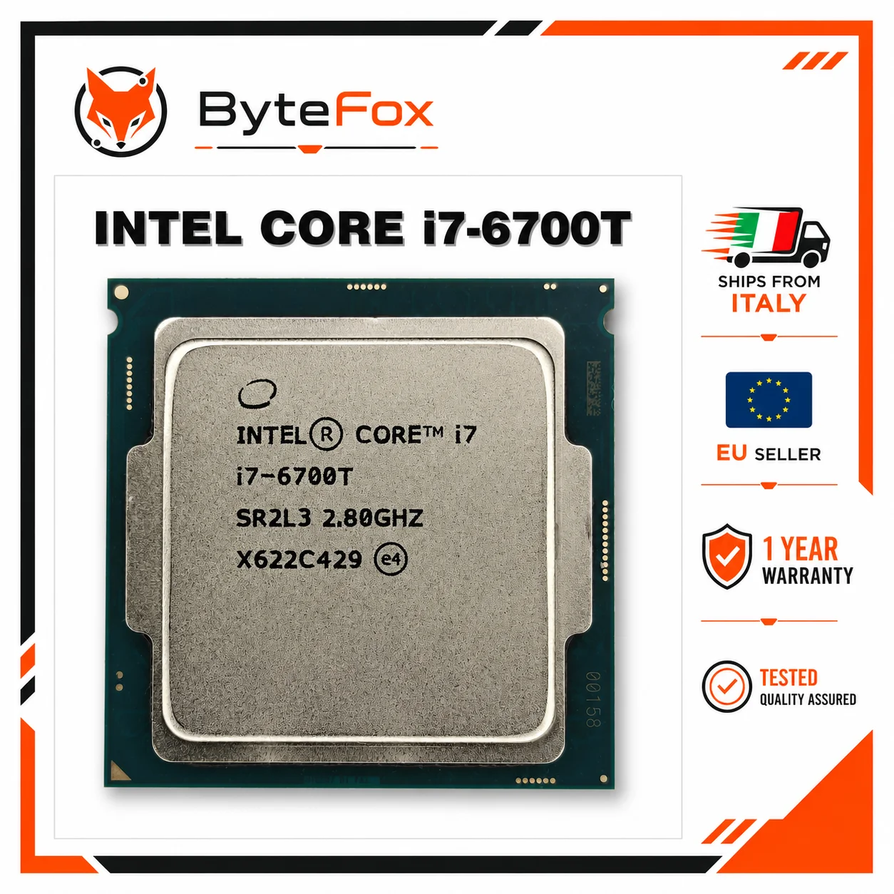 Processeur Core i7-6700T 2,8 GHz SR2L3 Quad Core Socket LGA1151 CPU