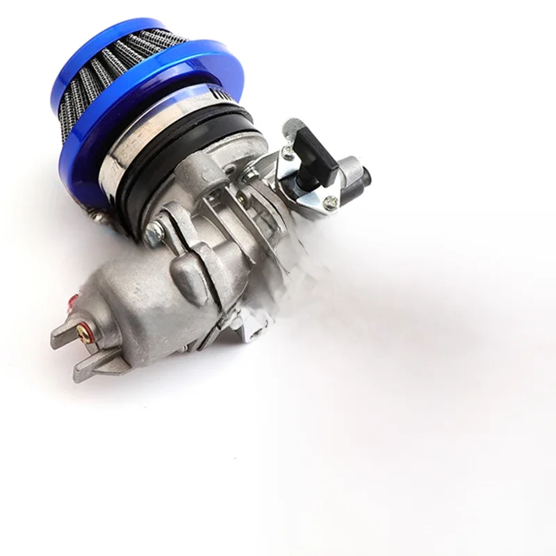 AliExpress NONE Motorcycle carb carburetor with Pod 42mm Air Filter For 2 Stroke 47cc 49cc Engine Mini Moto Pocket Bike Go Kart Buggy ATV Quad