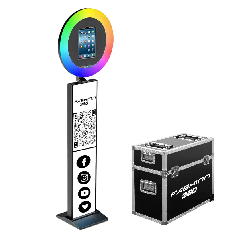 

Fashinn360 I3 Head Tilt iPad Photo Booth with ads display