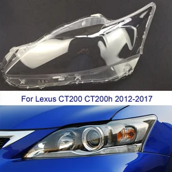 Car Front Headlight Lens Cover For Lexus CT200 CT200h 2012-2017 Clear Headlamp Shell Transparent Lampshade