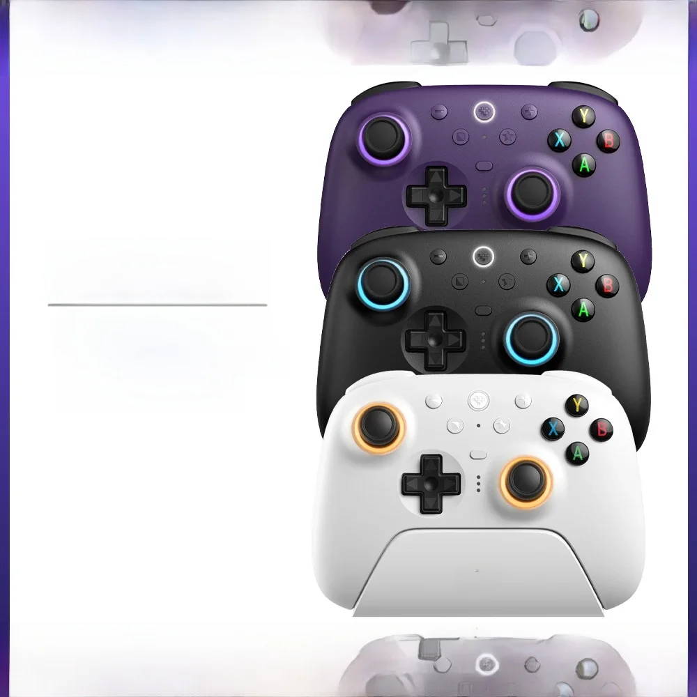 8BitDo Ultimate 2 draadloze controller, Bluetooth/USB/2.4G gamepad met TMR joystick-oplaadstation voor Windows PC, Apple, Steam & - afbeelding 2