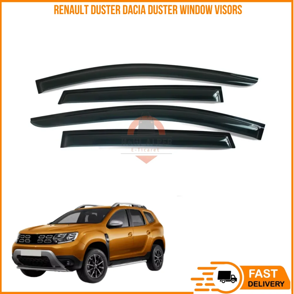 For Renault Duster Duster Window Visors Wind Rain Deflector Car Door Guard Vent Glass Protector