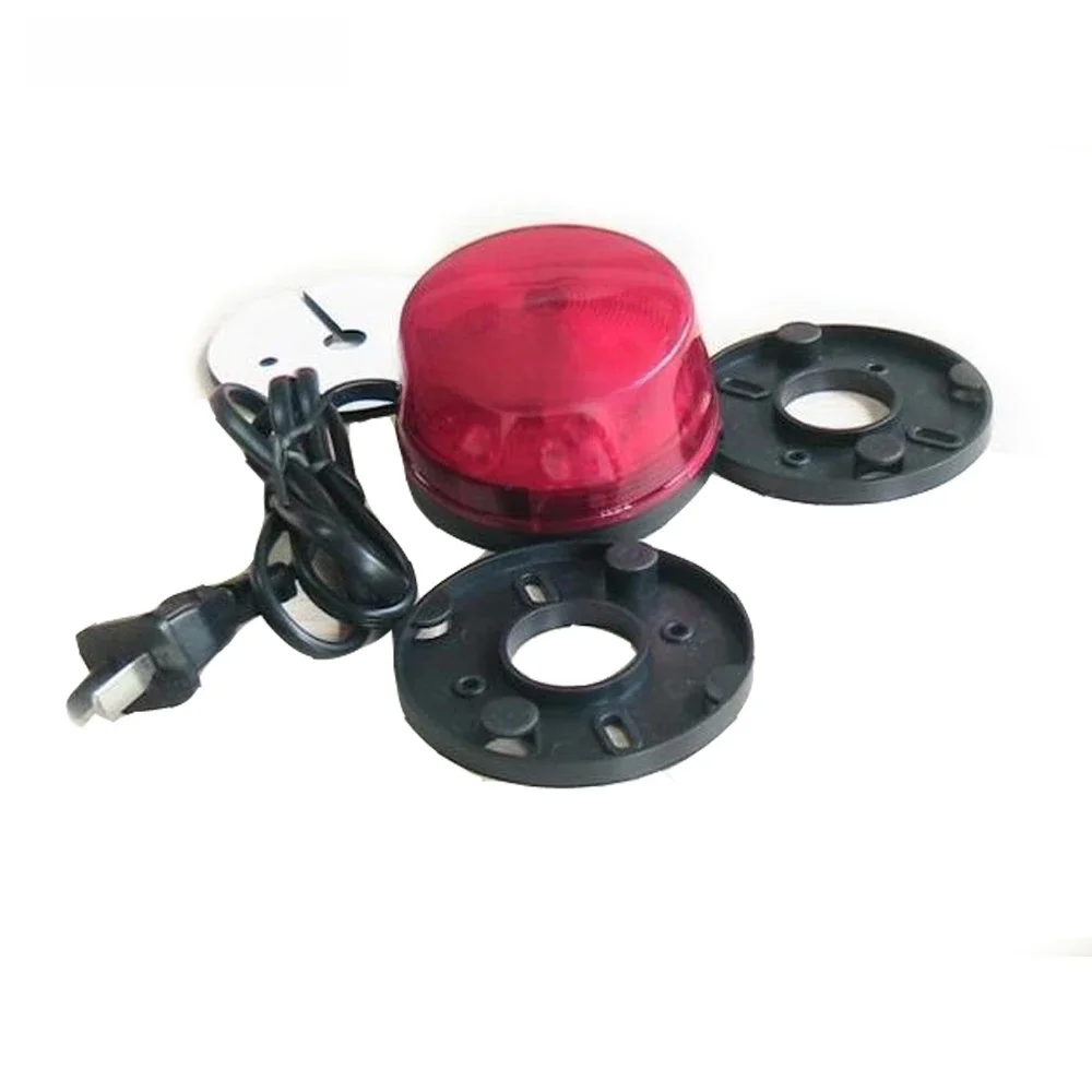 Waterproof 220V 120mA Security Alarm Strobe Signal Warning Light LED Lamp Flashing Light