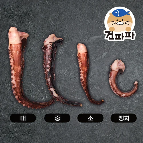 [품질보증] 가문어통족 오징어다리(사이즈:대) 500g 