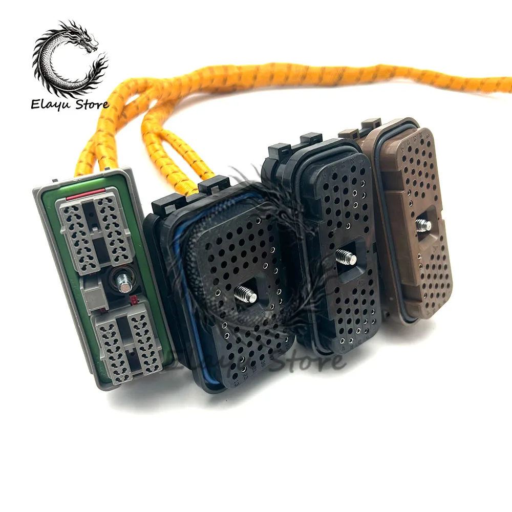 لكابل CAT فحص شامل لشركة كاتربيلر C6.4 C6.6 C7 C-9 C9 C13 C15 3126B ECU ECM محرك التشخيص سلك تسخير