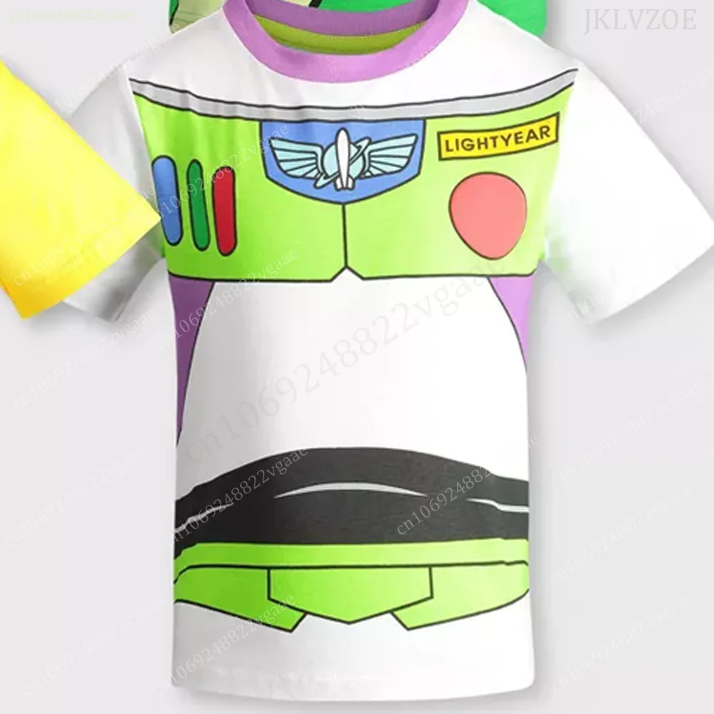 TOY Story T Shirt Men Women Kids Girls Boys Short Sleeve Cartoon Tee Shirt Tops Family Clothes