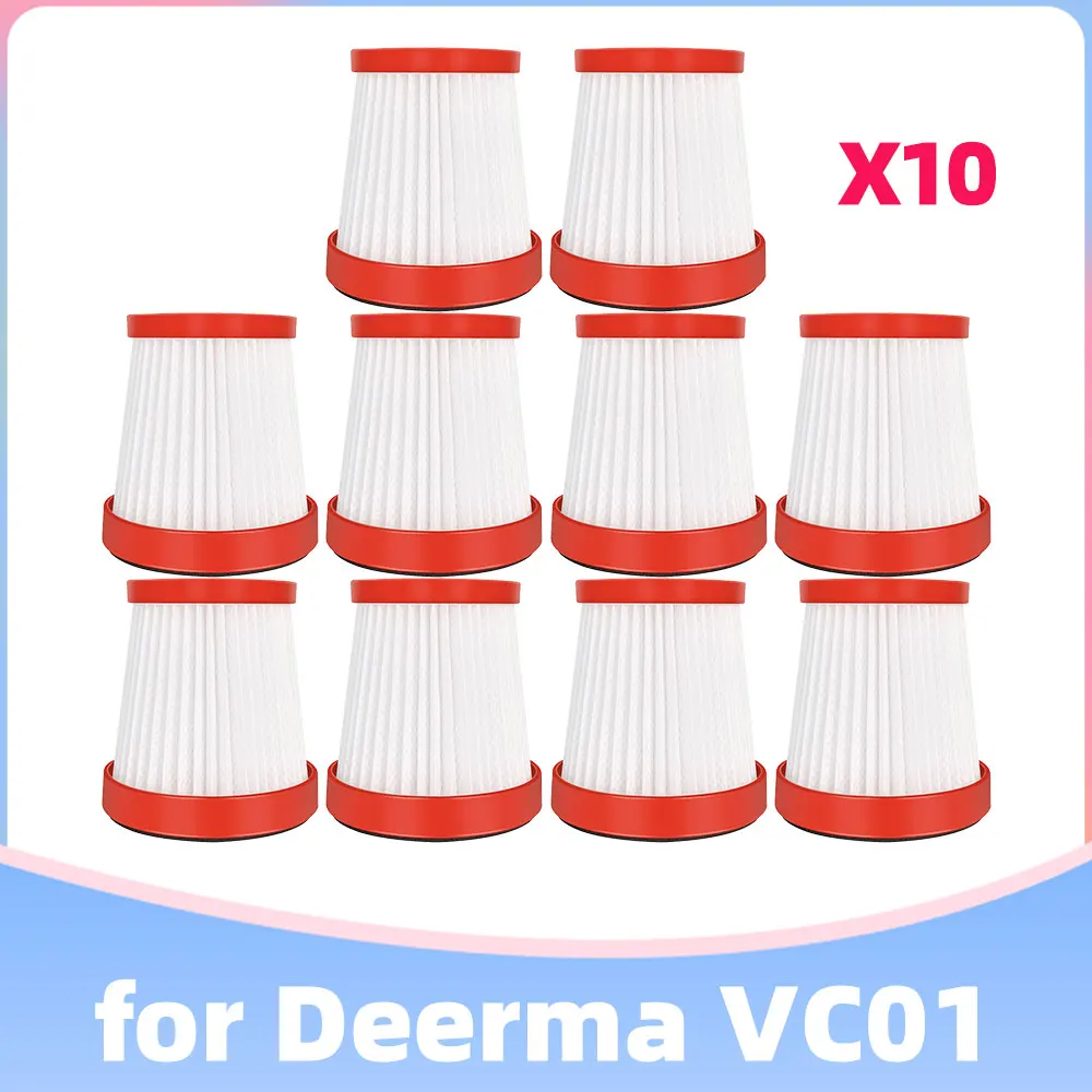 Compatible For Deerma VC01 MAX VC01 Handheld Vacuum Cleaner Hepa Filter Accessories Replacement Spare Parts