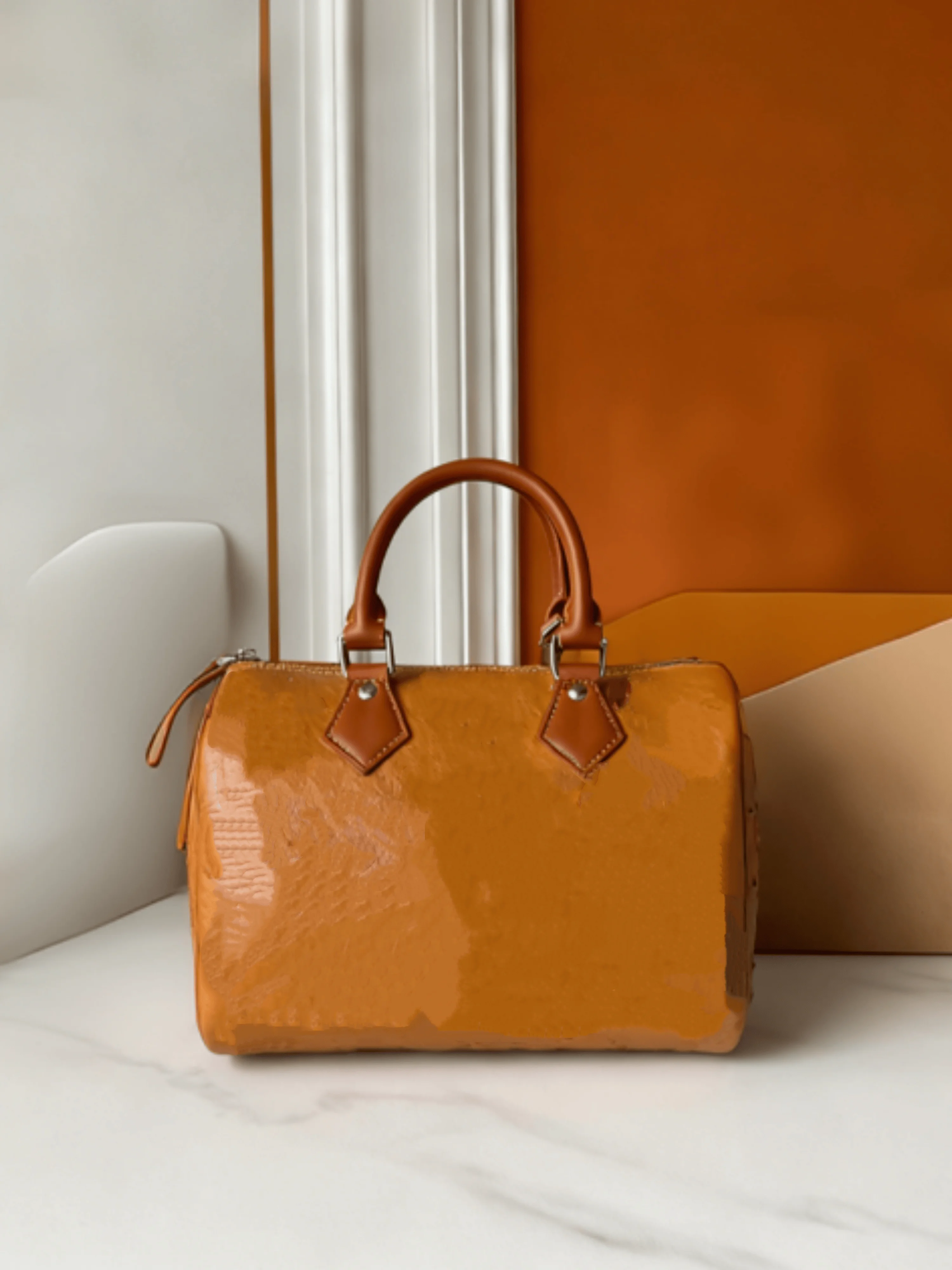 

2026 Women Bag New Fashion Canvas Printed Vintage Classic Practical Soft Leather Casual Low-profile Ladies Bag 25×15cm