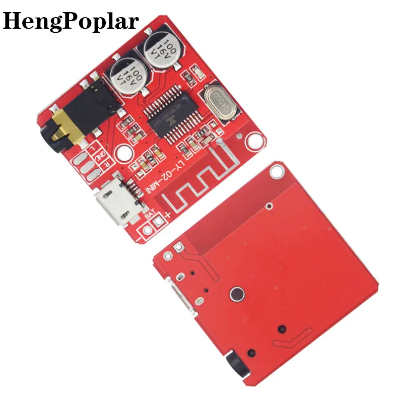 Type C Bluetooth Audio Receiver Board Bluetooth 5.0 MP3 Lossless Decoder Board Wireless Stereo Music Module 3.7-5V XY-BT-Mini