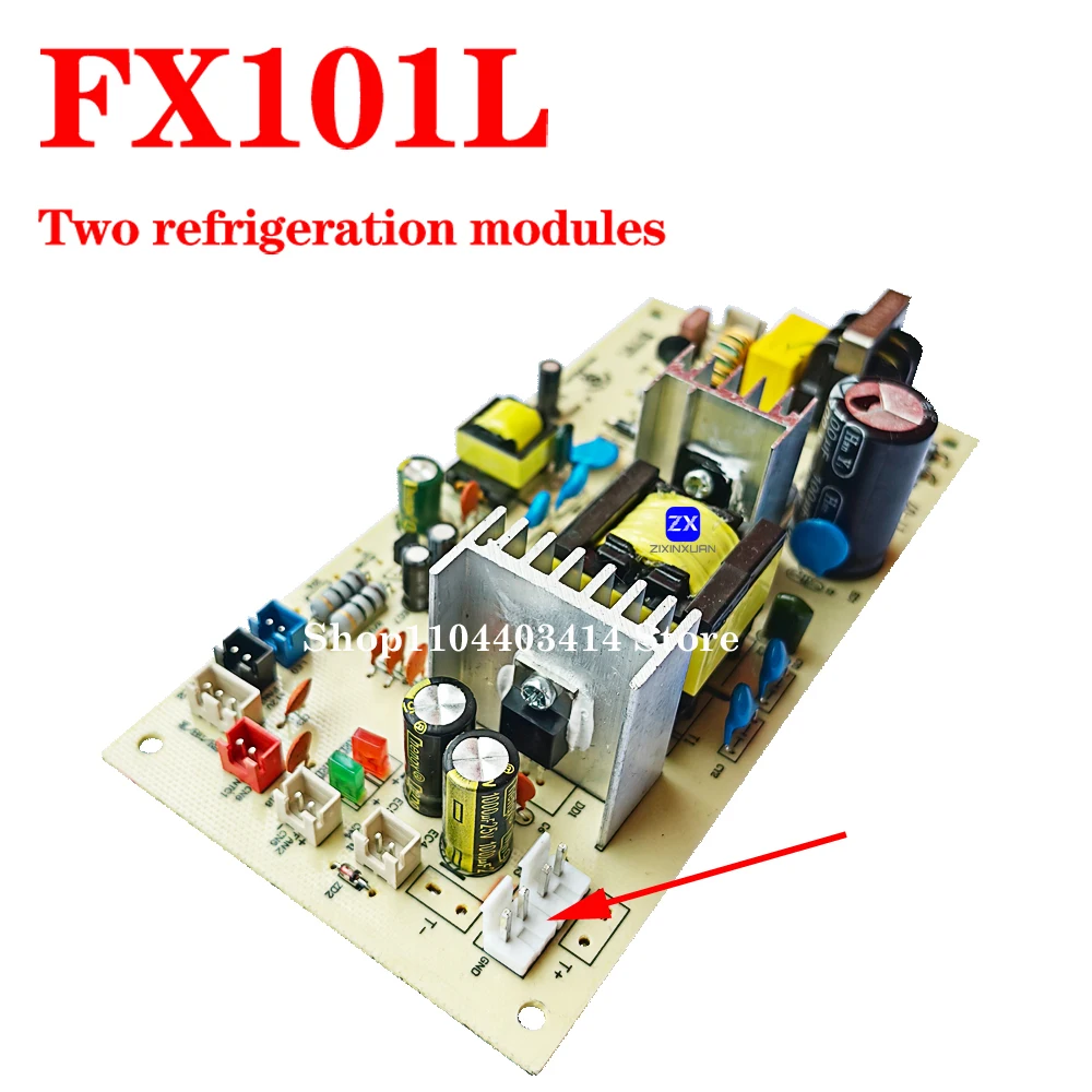 Fx101L Dual-Chip Circuit Board Accessories Refrigerator Control Board Power Supply Board Refrigerator Wine Cabinet Semiconductor