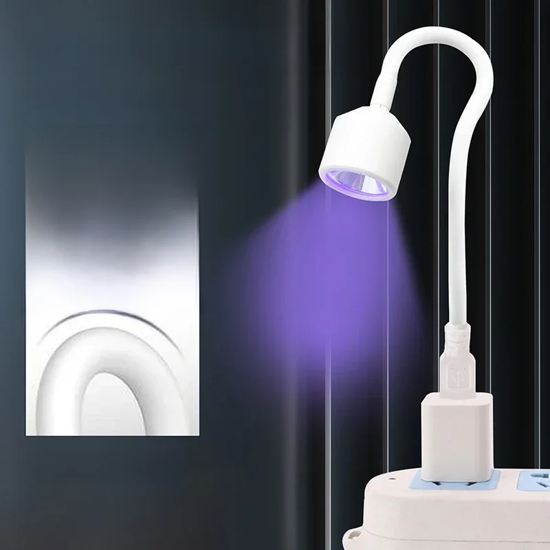 Mini suszarka do paznokci UV LED Lampka do paznokci Składana lampka biurkowa do utwardzania paznokci Lampka biurkowa do paznokci Żel do paznokci Szybkoschnąca suszarka do paznokci Narzędzie do manicure — zdjęcie 2