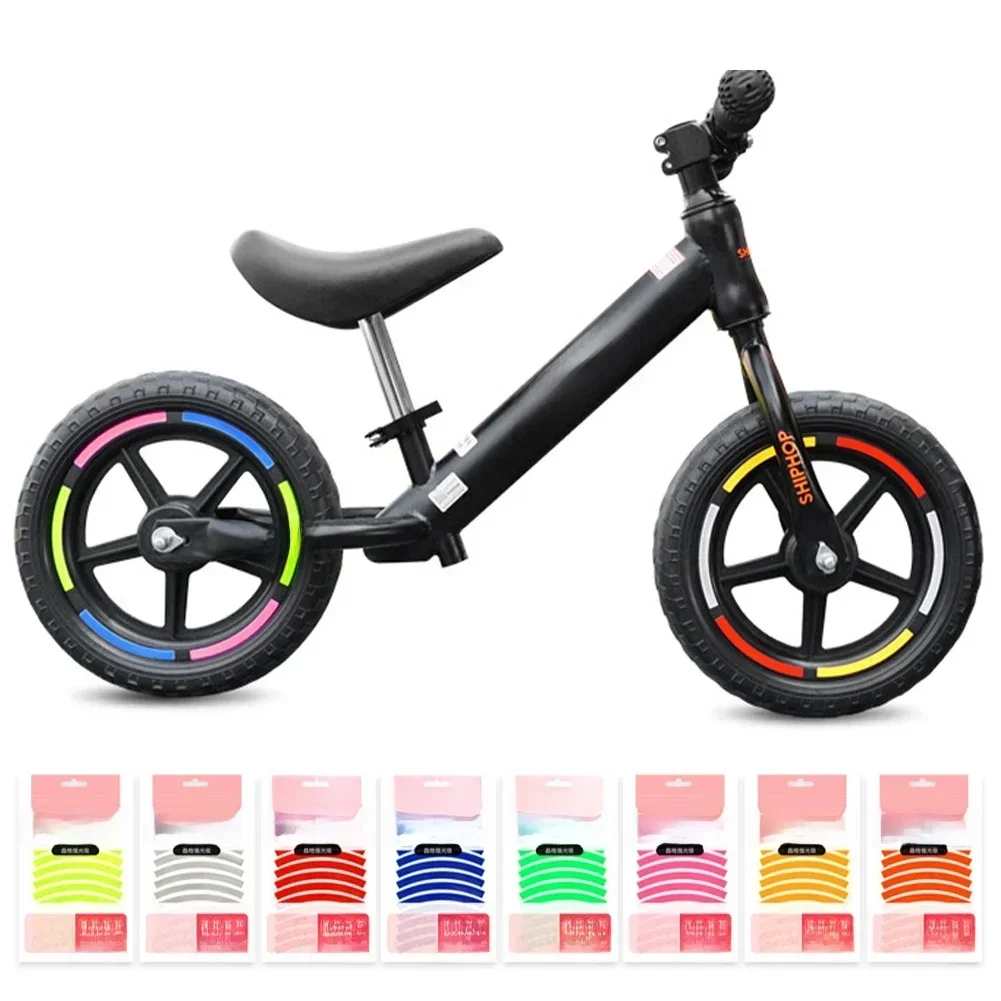 AliExpress Reflective Tire Sticker Safety Sticker Color Kids Balance Bike Reflective Sticker Wheel Decal Bike Accessories