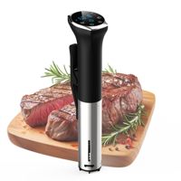 Cooksir Sous Vide Stick Garer, 1400 W, LED Display Touch Control, IPX7, 360° Cycle, 10 °C - 90 °C, 1-99 Minutes, 16 A
