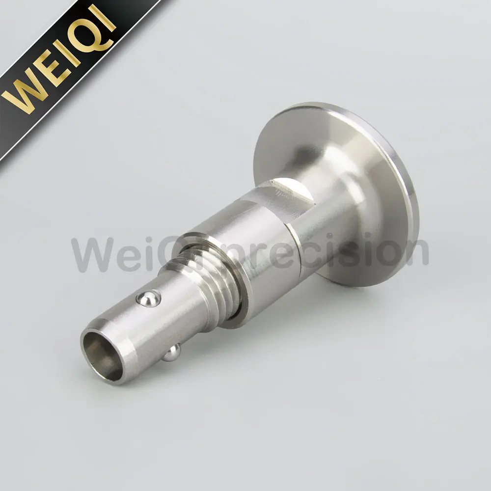 Adjustable Length VCN126 SUS304 Stainless Steel Three Balls Spring Locking Pin with Button Handle Qiuck Realease Pin