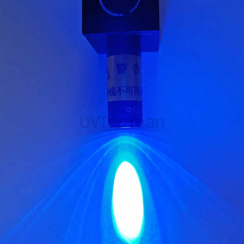 UVTaoYuan Small UV LED Spot Curing Light AC110V 220V Glue Resin Curing Lamp