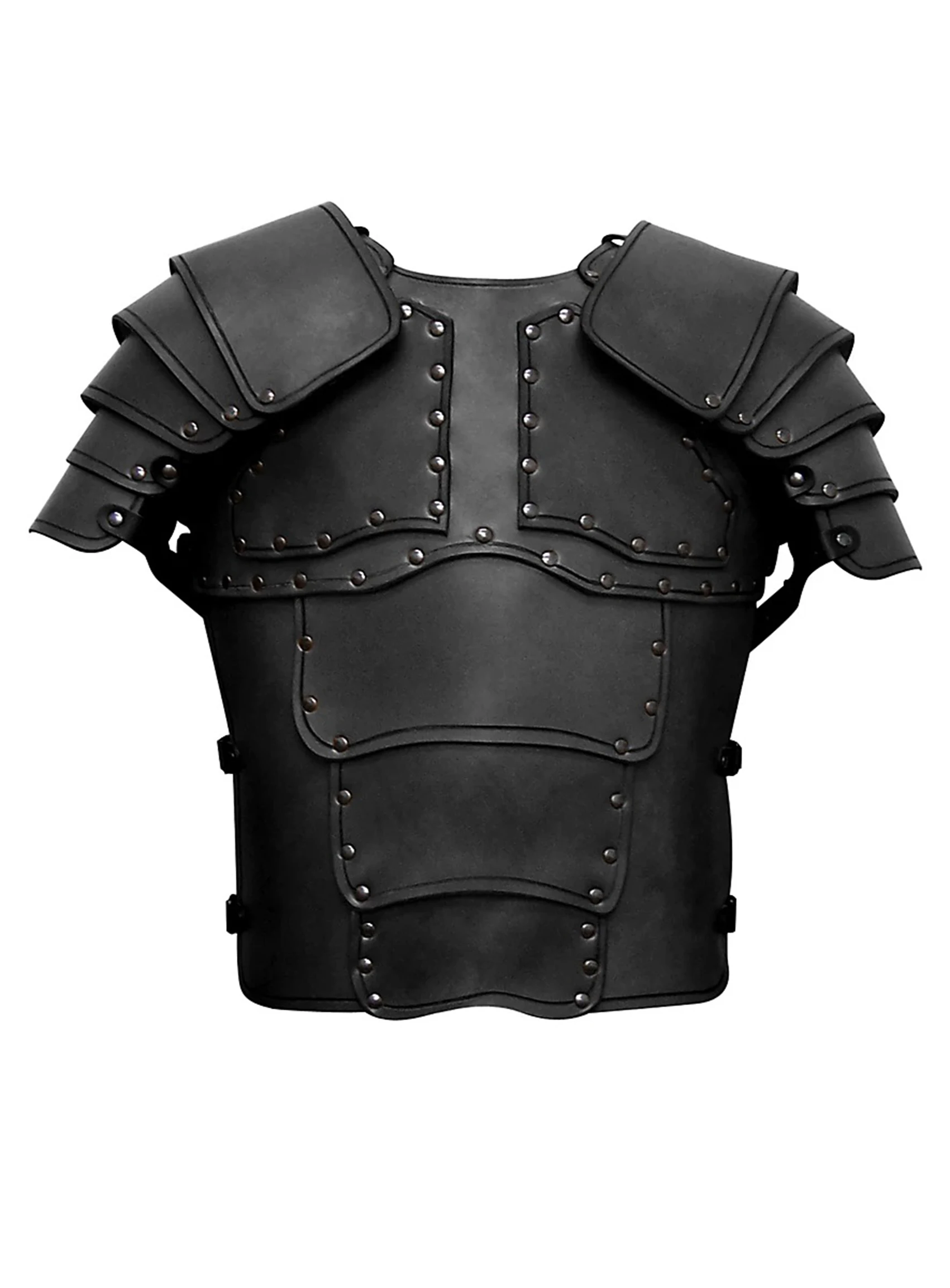 Medieval Warrior Armor Viking Adjustable Leather Armour Breastplate Costume for LARP Party Halloween Cosplay