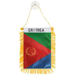 Hot Selling Double Side Printing 100% Polyester eritrea eritrean Hanging Pennant Flags