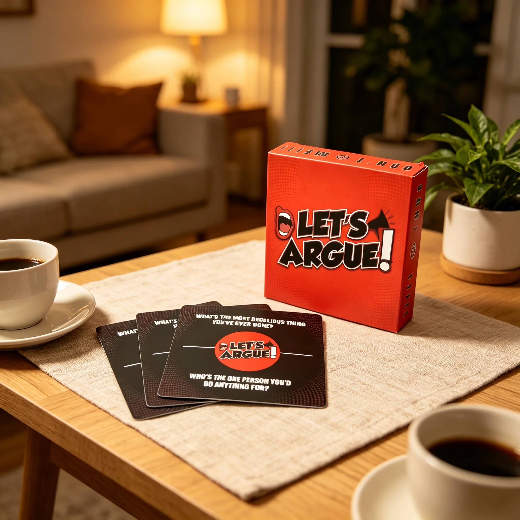 「Let's Argue」パーティーカードゲーム、楽しい会話 - Party Games Night のレビューと価格
