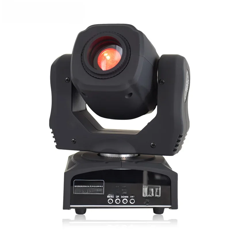 60W Mini Led Spot Moving Head Licht Lier Gobo Projector Mobiele Verlichting Super Heldere Roterende Disco Lamp Voor DJ Party Halloween - afbeelding 2
