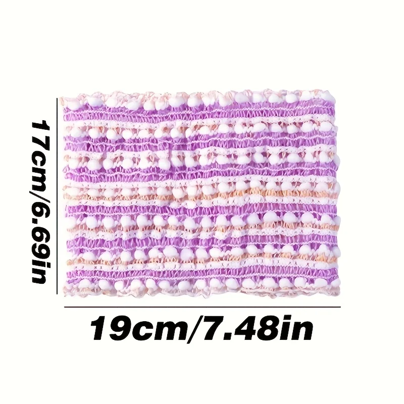 3pcs Knitted wide edge headband, elastic headband, face wash, no trace makeup headband, outdoor headband
