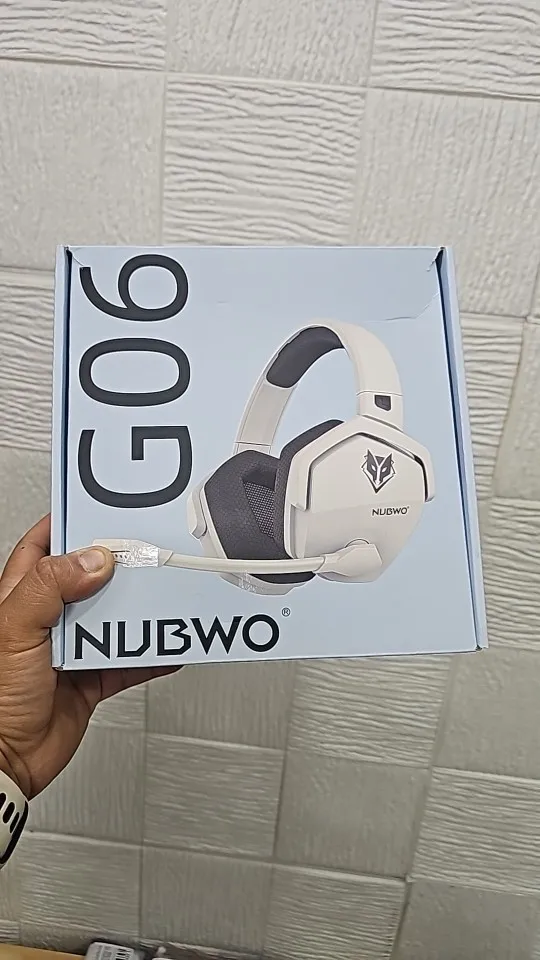 NUBWO G06 2.4G Dual Wireless Gaming Headset 5ms Low Latency 7.1 Surround ENC Mic For PC PS4 PS5 Gaming Bluetooth Headphones photo review