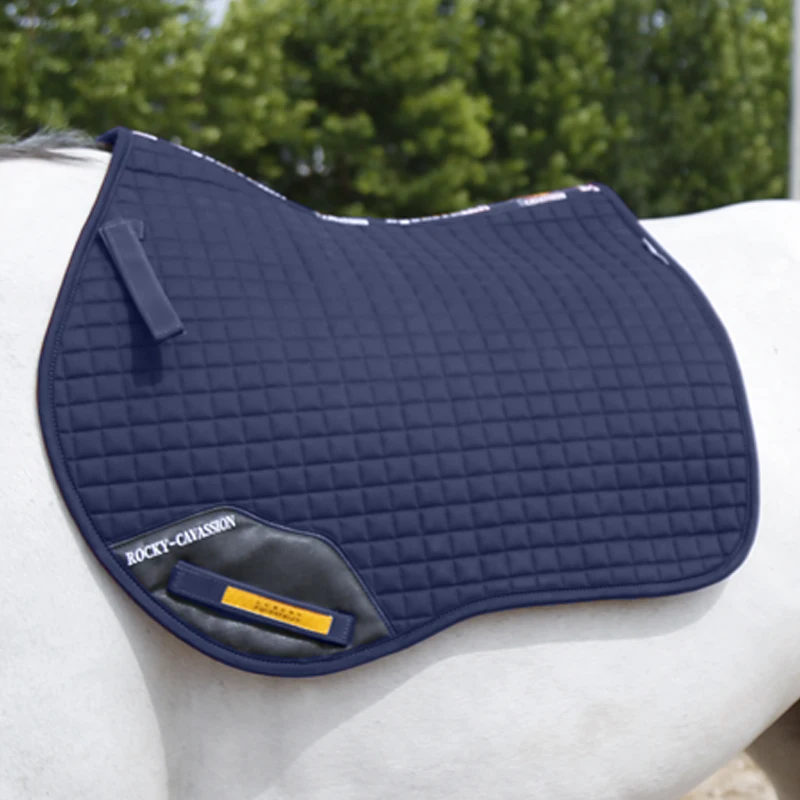 Equestrian Sweat Absorbent Pad 3D Sweat Absorbing Saddle Pad Comfort Shock Absorption Horse Equipment